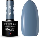 Soak Off UV/LED Blauw hybride vernis 705 5g