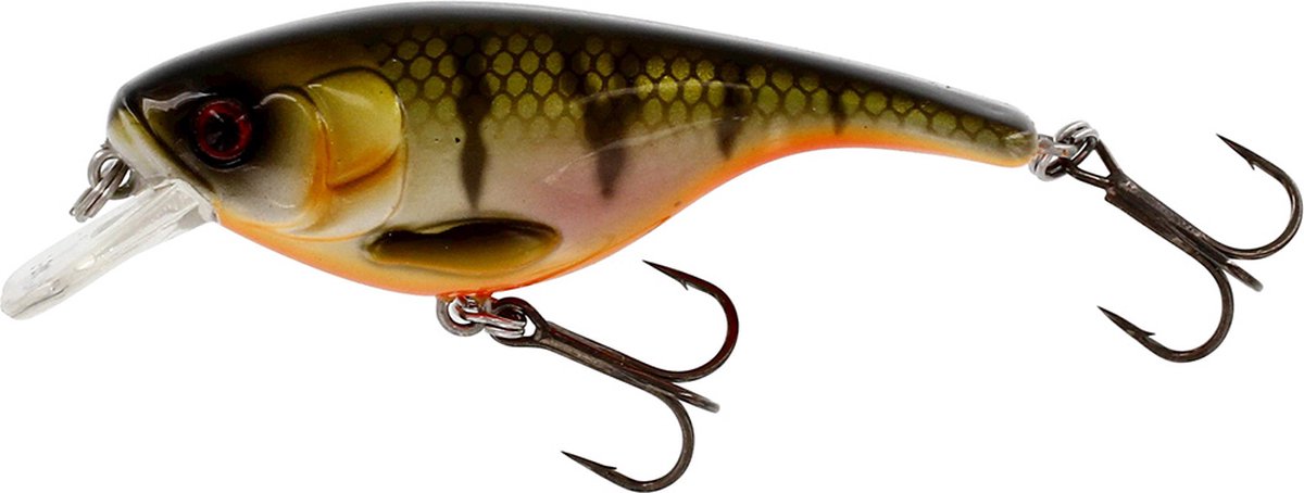 Westin BabyBite SR Crankbait - Floating - Bling Perch - 6.5cm - 12g - Goud
