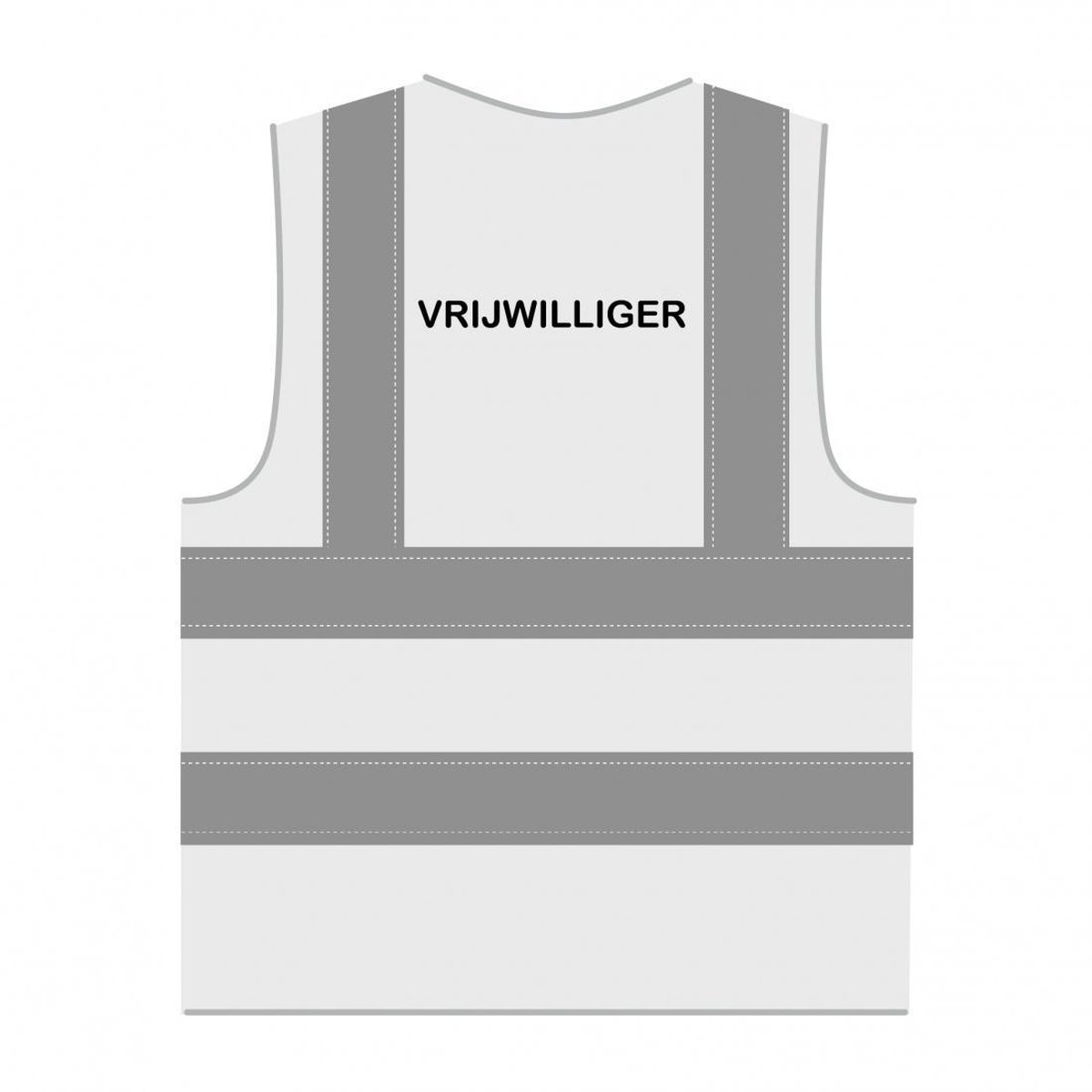Vrijwilliger hesje RWS wit