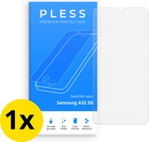 Samsung A32 5G Screenprotector 1x - Beschermglas Tempered Glass Cover - Pless®