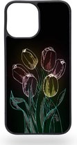 Neon tulips Telefoonhoesje - Apple iPhone 12 Pro Max