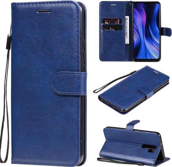 Étui Xiaomi Redmi 9 - Étui à livres - Blauw