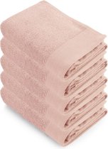 Walra Baddoek Soft Cotton - 5x 60x110 -  - Roze