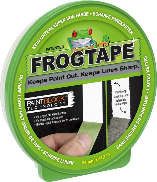Frogtape Multi-Surface schilderstape - 24 mm x 41,1 m - Afplaktape - tape