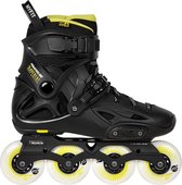 Bol.com Powerslide Urban Imperial Skates Inlineskates - Maat 45/46 - Unisex - zwart/geel aanbieding