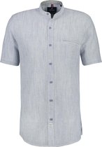 Lerros Korte mouw Overhemd - 2142959 448 STORM BLUE (Maat: XL)