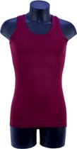 Top kwaliteit hemd - 100% katoen - Bordo - Maat M