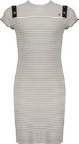 NoBell meiden gestreepte jurk Mizzy Off White