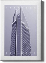 Walljar - Hoftoren - Muurdecoratie - Canvas schilderij