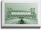 Walljar - Johan Cruijff ArenA - Muurdecoratie - Canvas schilderij