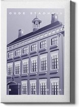 Walljar - Oude Stadhuis van Breda - Muurdecoratie - Plexiglas schilderij