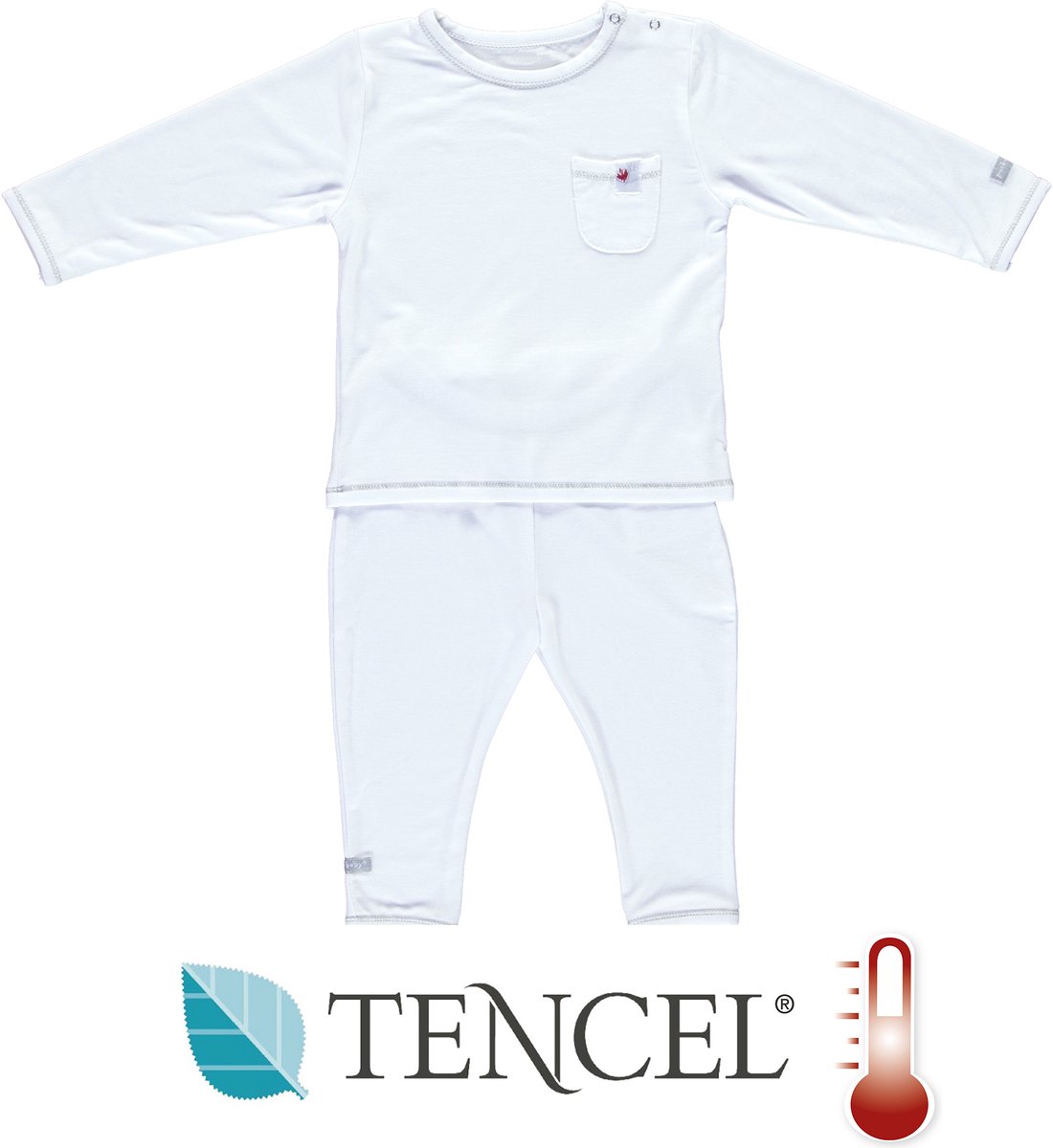 Puckababy baby pyjama/sleepsuit Sleepwear - 12-18m - Tencel