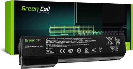 pijnlijk Stijgen stout GREEN CELL Batterij voor HP EliteBook 8460p ProBook 6360b 6460b / 11,1V  4400mAh | bol.com