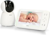 Bol.com Alecto DVM-275 - Babyfoon met camera - Kleurenscherm - Wit aanbieding