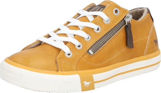 Mustang sneakers laag Geel-39 | bol.com
