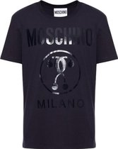 Moschino Heren T-shirt Met Logo Zwart maat S
