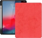 Apple iPad Pro 11 (2018) Hoes - Mobigear - Tri-Fold Serie - Kunstlederen Bookcase - Rood - Hoes Geschikt Voor Apple iPad Pro 11 (2018)