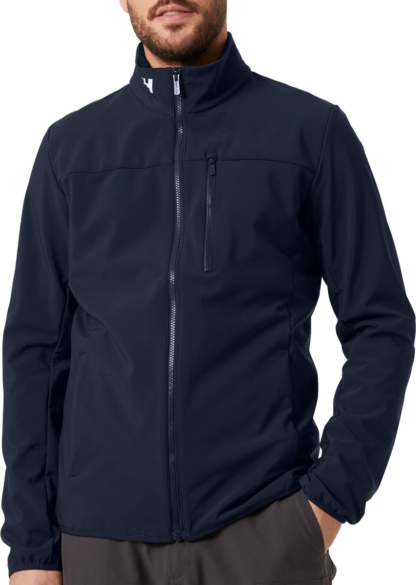 Helly Hansen Jacket Men's Crew With Hood 2.0 White Helly Hansen Jacket Men's Crew With Hood 2.0 White