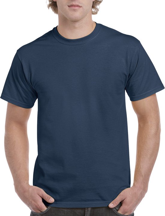 T-shirt met ronde hals 'Ultra Cotton' Gildan Blue Dusk - L