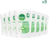 Dettol Handzeep No Touch Navulling - Antibacterieel - Aloe Vera - 250ml x8 - Voordeelverpakking