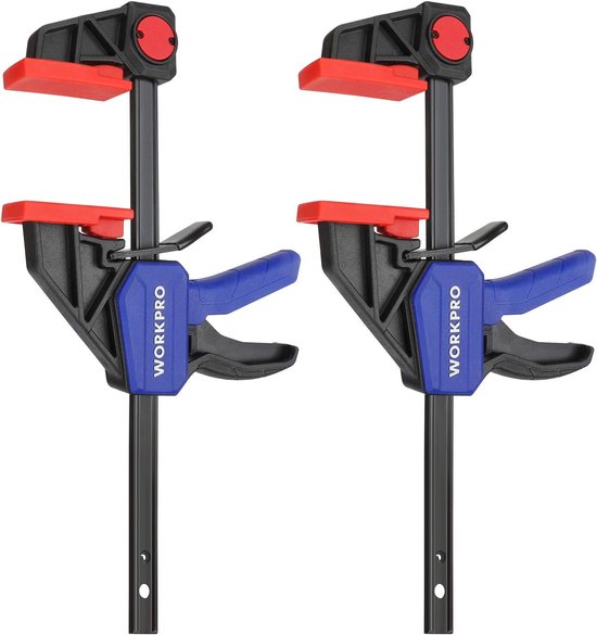 Silverline 250115 eenhandklemmen, 2-packg. 150 mm Silverline 250115 eenhandklemmen, 2-packg. 150 mm