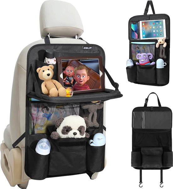 Luxe auto organizer - Autostoel organiser voor kinderen met vakken