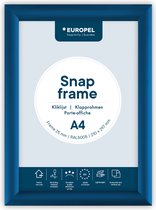 Europel Kliklijst – Posterlijst – A4 – 21 x 29,7 cm – 25mm – Aluminium – Blauw