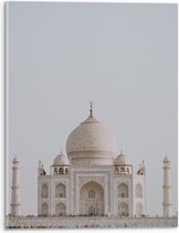 Acrylglas - Taj Mahal - India - 30x40 cm Foto op Acrylglas (Wanddecoratie op Acrylaat)