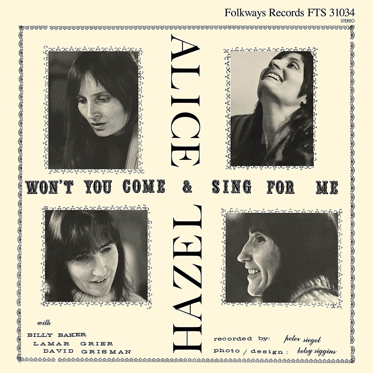 Hazel Dickens & Alice Gerrard - Won't You Come And Sing For Me? (LP)