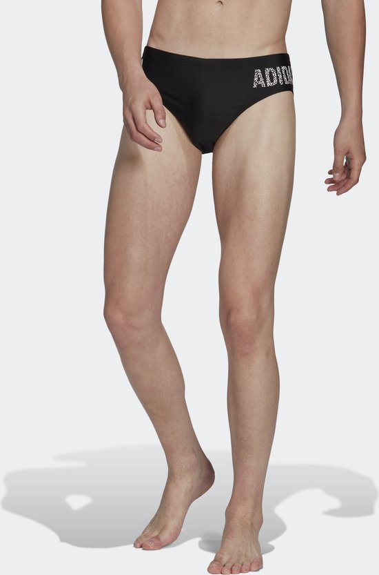 Short de bain adidas Performance Wording - Homme - Zwart- M/L