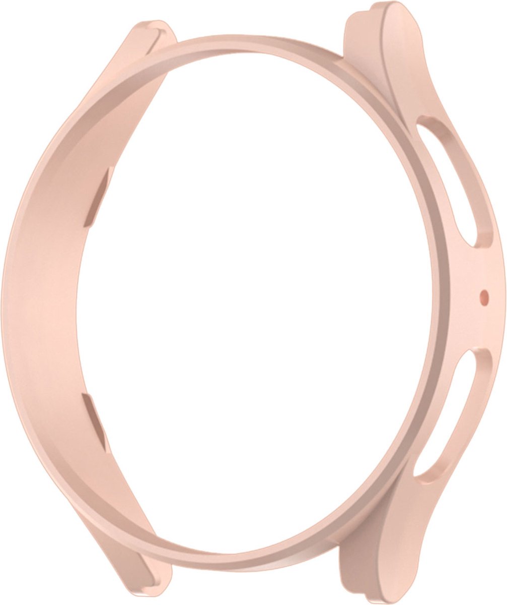 Strap-it PC Hard Case – Geschikt voor Samsung Galaxy Watch 5 40mm – Full Protect – Pink Sand