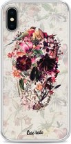 Casetastic Softcover Apple iPhone X - Flower Skull