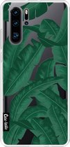 Casetastic Huawei P30 Pro Hoesje - Softcover Hoesje met Design - Banana Leaves Print