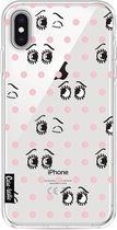 Casetastic Apple iPhone XS Max Hoesje - Softcover Hoesje met Design - Eyes On You Print