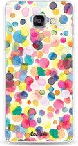 Casetastic Samsung Galaxy A5 (2016) Hoesje - Softcover Hoesje met Design - Watercolor Confetti Print