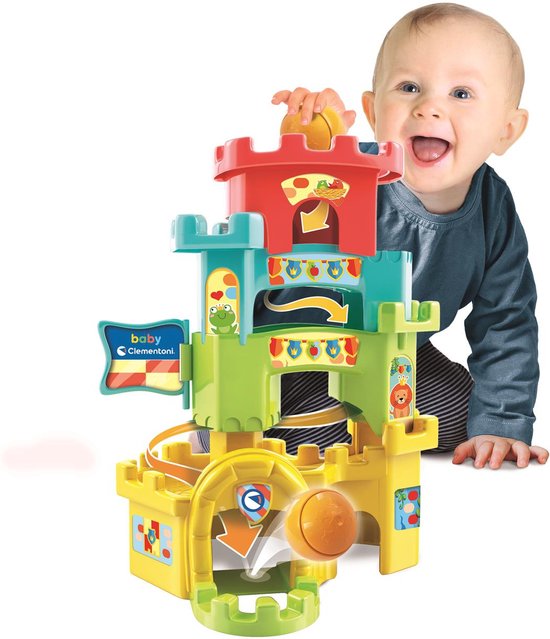 Baby Clementoni - Speelkasteel - Toren - Rollende Bal - Babyspeelgoed - 10-36 maanden van Clementoni — afbeelding 3