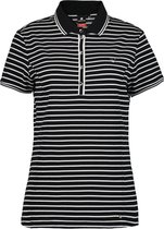 Dames Golf Polo - Luhta Isovuori - Zwart Wit - S