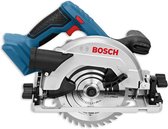 Bosch Professional GKS 18V-57 Cirkelzaag - Zonder 18 V accu en lader - Met zaagblad en parallelgeleider