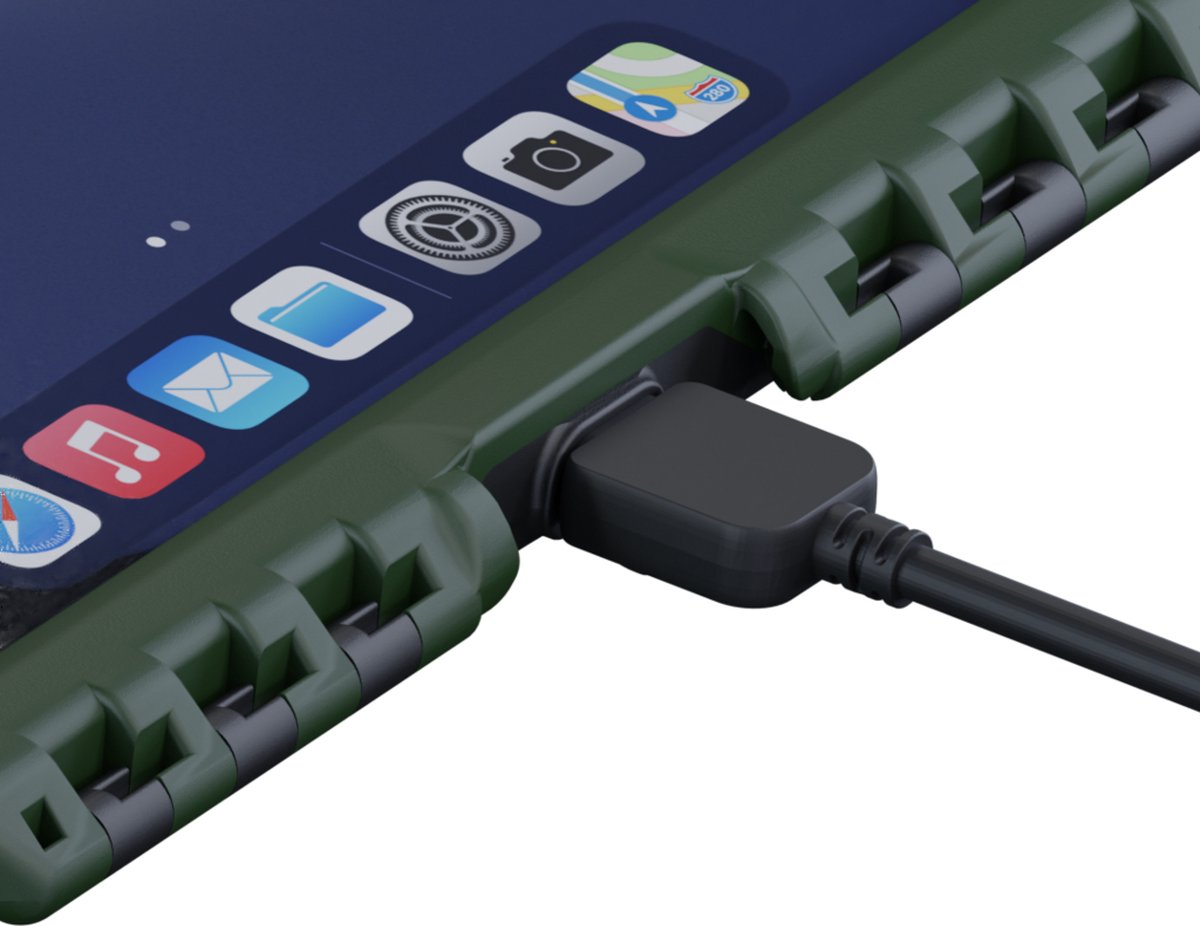 aiShell spatwaterdichte Charging Connector - USB-C
