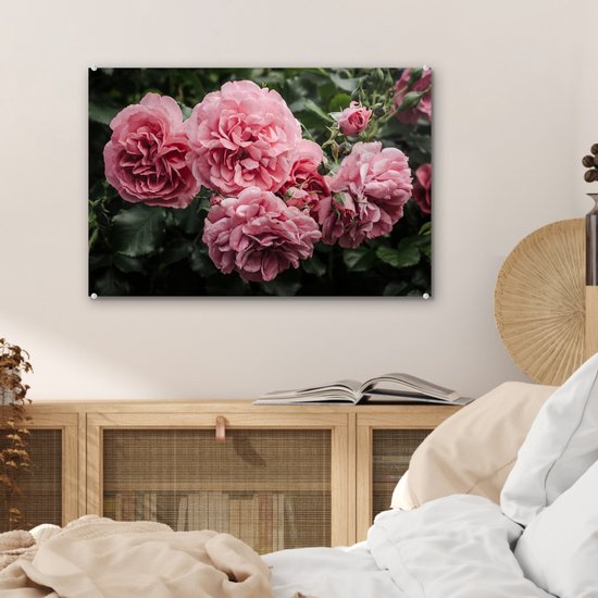 MuchoWow® Peinture sur Verre - fleurs-7-1-1 - 60x40 cm - Peintures sur Verre Acrylique - Photo sur Glas