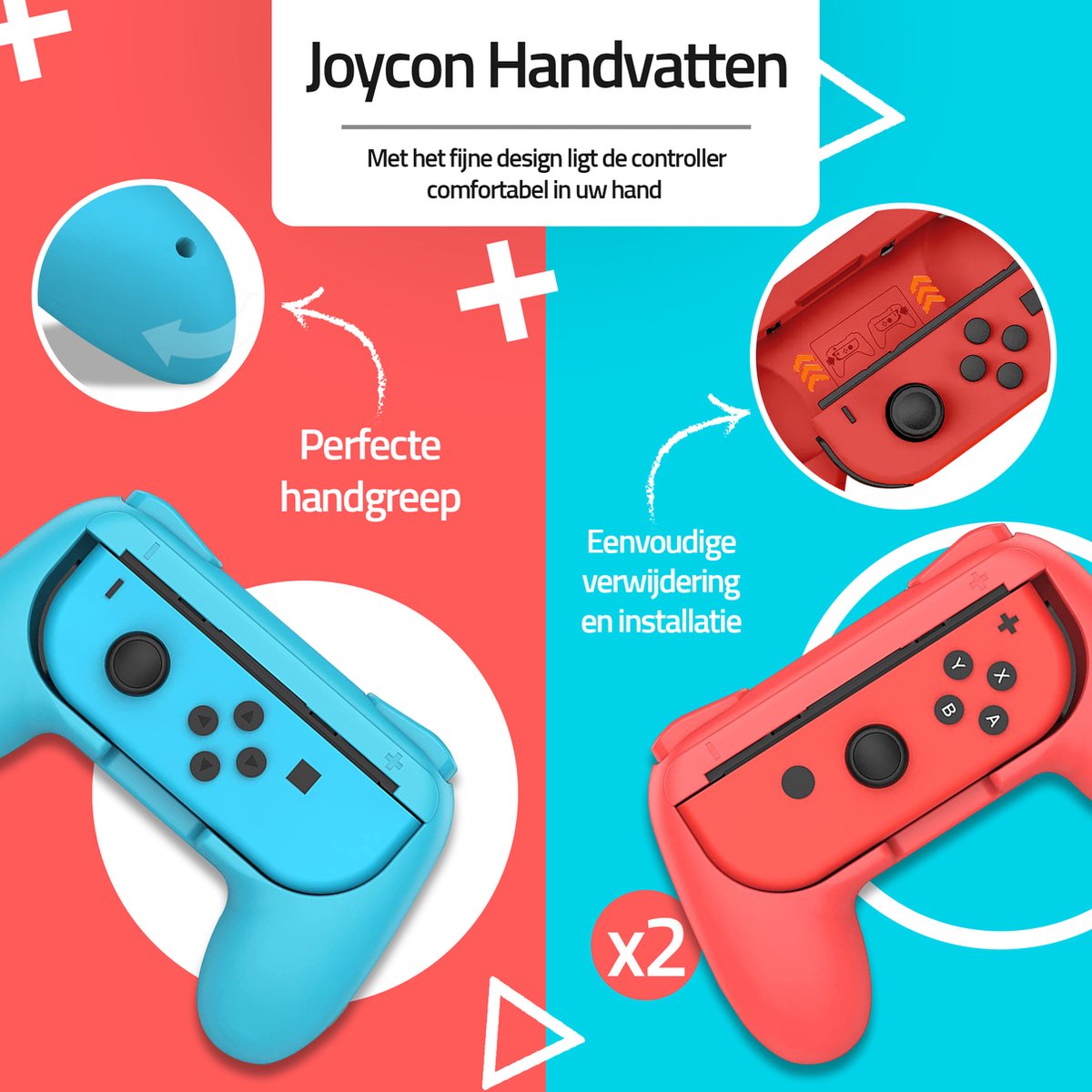 iMoshion Set 34 pièces adapté pour Nintendo Switch (OLED) - Accessoires de  jeu et