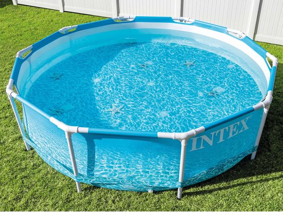 Intex Beachside Metal Frame™ Pool - Opzetzwembad - Ø 305 x 76 cm - Intex