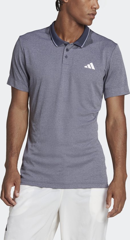 adidas Performance Tennis FreeLift Poloshirt - Heren - Blauw - S