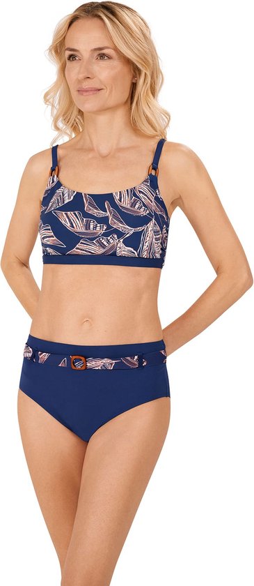 Amoena Lanzarote SB Prothese Bikini Top Lanzarote SB Top C0606 C0606 - indigo blue/amber - maat EU 42A / FR 42A