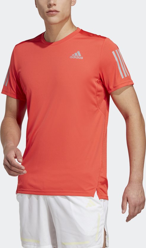 T-shirt adidas Performance Own the Run - Homme - Rouge - M