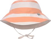 Lässig Hat Chapeau de soleil avec protection UV Splash & Fun Block Stripes milky/peach, 07-18 mois. Taille 46/49