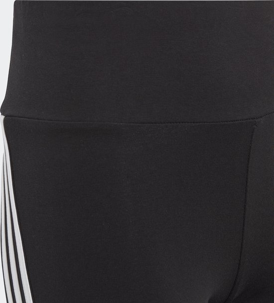 Adidas Sportswear Future Icons 3-Stripes Cotton Flared Legging - Kinderen - Zwart