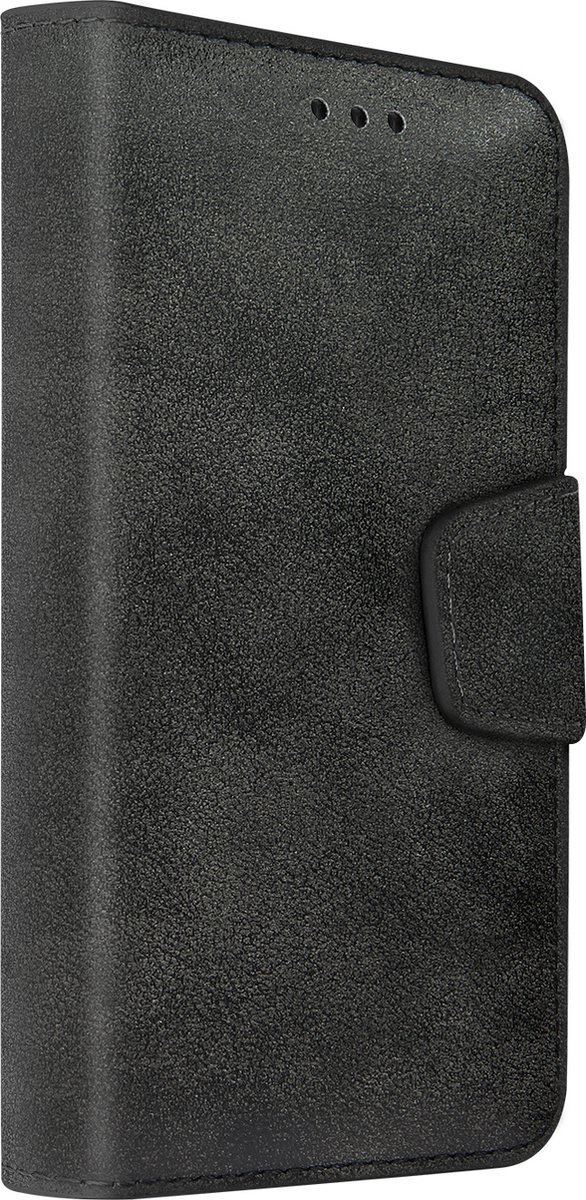 Avizar Foliohoes Universele portemonnee voor smartphone, maat XXL, Zwart