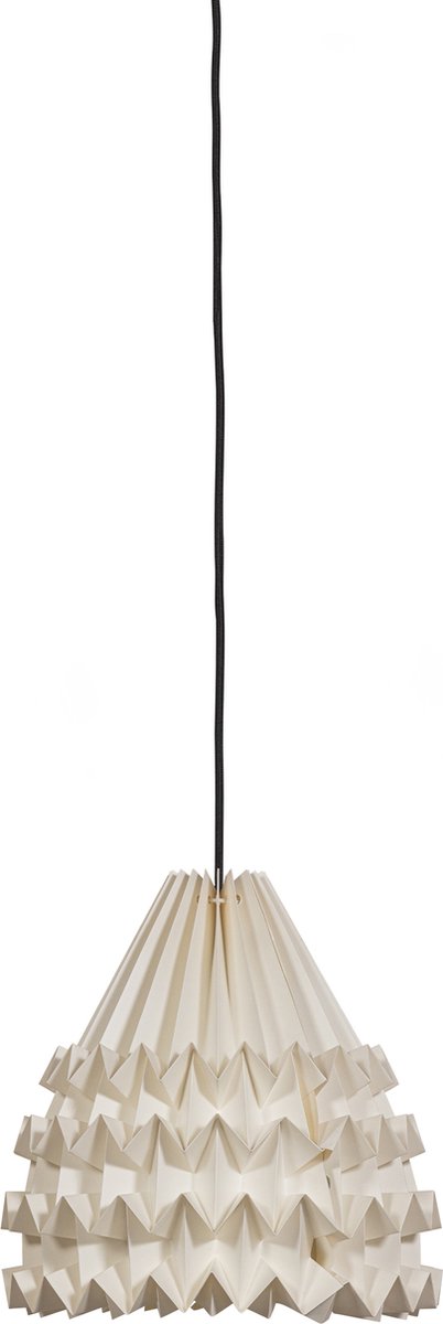 WOOOD Exclusive Hanglamp Bobbi - Papier - Naturel - 27x26x26