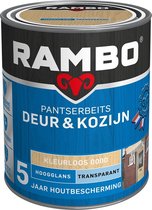 Rambo Pantserbeits Deur & Kozijn Hoogglans Transparant - Super Vochtregulerend - Kleurloos - 0.75L